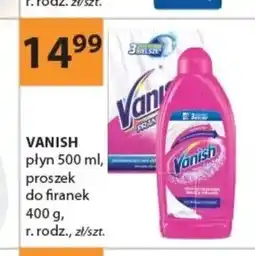 Drogerie Laboo Płyn do firanek Vanish oferta
