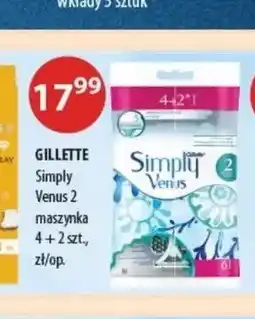 Drogerie Laboo Maszynki jednorazowe do golenia Gillette Simply Venus 2 4-pak oferta