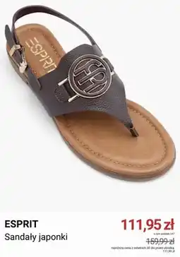 Deichmann Sandały japonki Esprit oferta