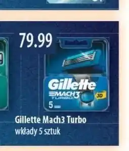 Drogerie Laboo Wkłady do maszynki Gillette Mach3 Turbo oferta