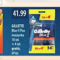 Drogerie Laboo Maszynki jednorazowe do golenia Gillette Blue II Plus 10-pak oferta