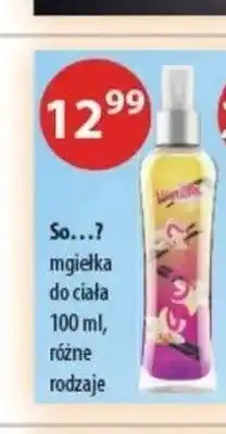 Drogerie Laboo Mgiełka do ciała So...? oferta