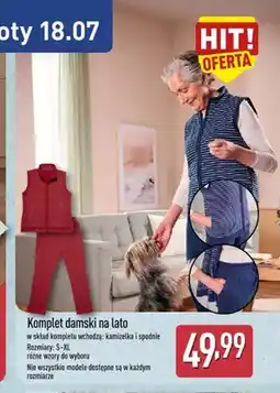 ALDI Komplet damski na lato UP2FASHION oferta
