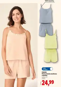 Lidl Piżama damska Esmara oferta
