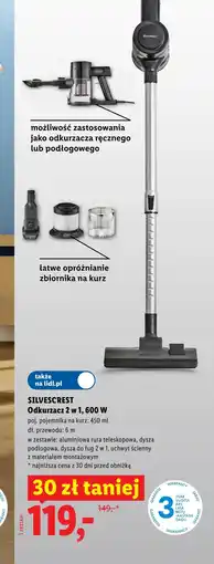 Lidl Odkurzacz SilverCrest oferta