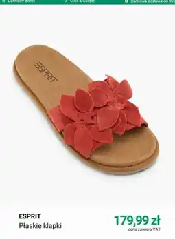 Deichmann Płaskie klapki Esprit oferta
