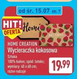 ALDI Wycieraczka kokosowa Home Creation oferta