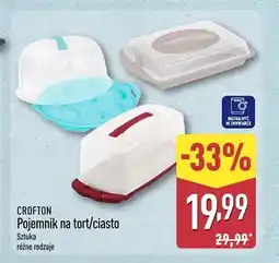 ALDI Pojemnik na ciasto Crofton oferta
