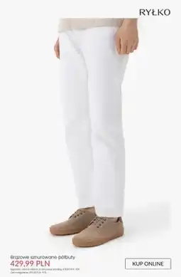 Ryłko Półbuty sznurowane Ryłko brązowe oferta