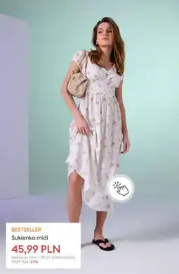 Sinsay Sukienka midi oferta
