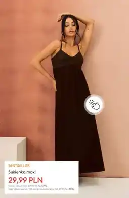 Sinsay Sukienka maxi oferta