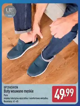 ALDI Buty wsuwane męskie UP2FASHION oferta