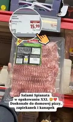 Lidl Salami Spianata Romana XXL Dulano Selection oferta