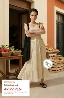 Sinsay Sukienka maxi oferta