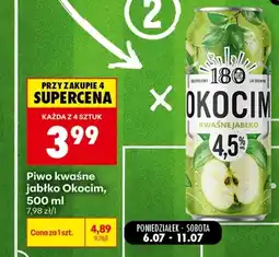 Biedronka Piwo Okocim oferta