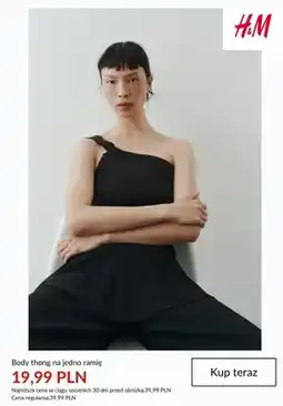 H&M Body thong na jedno ramię H&M oferta