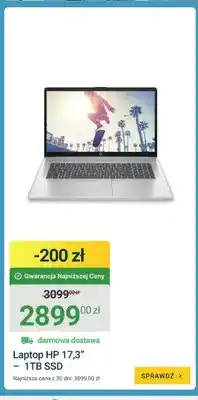 ERLI Laptop HP 17,3 1TB SSD oferta