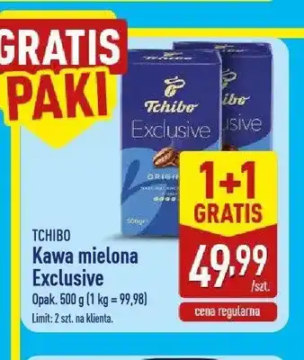ALDI Kawa mielona Tchibo Exclusive oferta