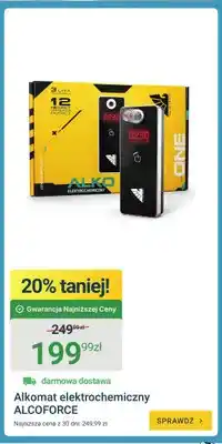 ERLI Alkomat elektrochemiczny Alcoforce oferta