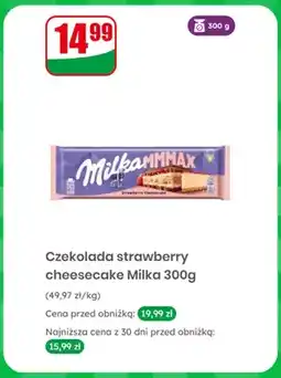 Dino Czekolada strawberry cheesecake Milka oferta