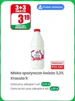 Dino Mleko spożywcze świeże 3,2% Krasula oferta