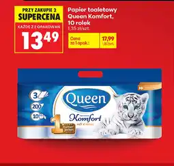Biedronka Papier toaletowy Queen oferta