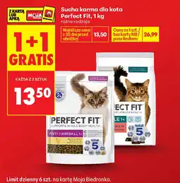 Biedronka Karma dla kota Perfect Fit oferta