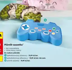 Biedronka Piórnik jednokomorowy silikonowy Kayet oferta
