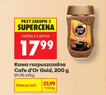 Biedronka Kawa rozpuszczalna Cafe d'Or oferta