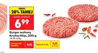 Biedronka Burger Kraina Mięs oferta