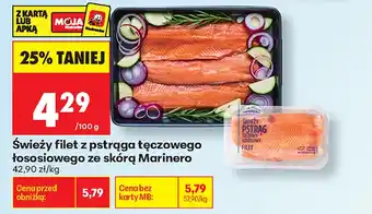 Biedronka Filet z pstrąga Marinero oferta