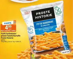 E.Leclerc Proste Historie Frytki karbowane/proste/Talarki/Kartofle oferta