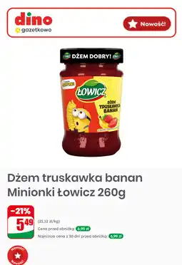 Dino Dżem truskawka banan Minionki Łowicz oferta