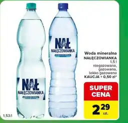 Carrefour Express Woda mineralna Nałęczowianka oferta