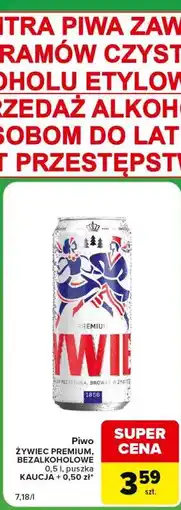 Carrefour Express Piwo Żywiec Premium, Bezalkoholowe oferta