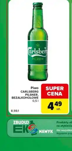 Carrefour Express Piwo Carlsberg Pilsner, Bezalkoholowe oferta