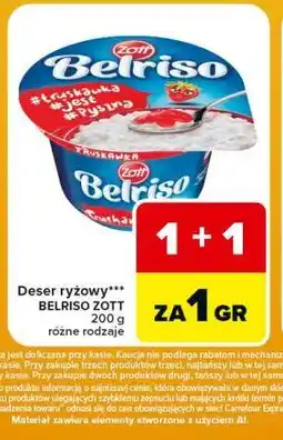 Carrefour Express Deser ryżowy BELRISO ZOTT oferta