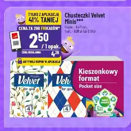 Polomarket Chusteczki higieniczne Velvet Minis oferta