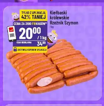 Polomarket Kiełbaski królewskie Rzeźnik Szymon oferta