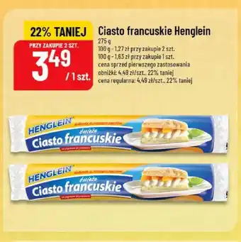 Polomarket Ciasto francuskie świeże Henglein oferta