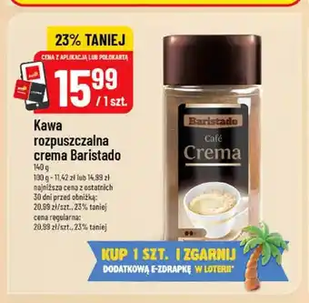 Polomarket Kawa rozpuszczalna Baristado Crema oferta