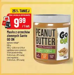 Polomarket Masło z orzechów ziemnych Sante GO ON Smooth oferta