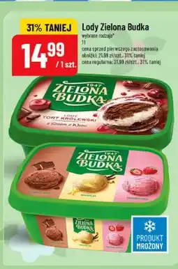 Polomarket Lody Tort Królewski z sosem z wiśni Zielona Budka oferta