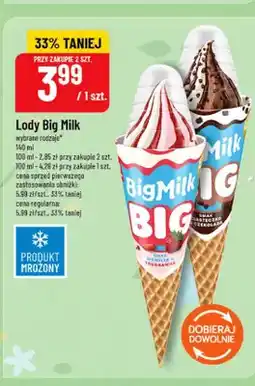 Polomarket Lody Big Milk BIG smak wanilia i truskawka oferta