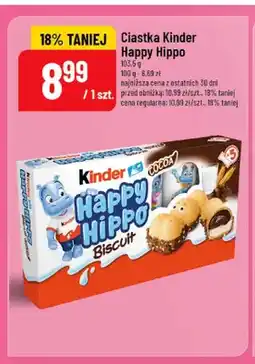Polomarket Ciastka Kinder Happy Hippo oferta