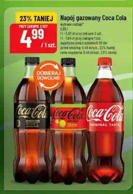 Polomarket Napój gazowany Coca-Cola Original Taste oferta