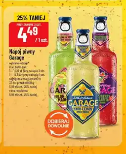 Polomarket Napój piwny Garage Melon & Lime oferta