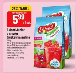 Polomarket Napój herbaciany instant Ekland Junior o smaku truskawka malina oferta