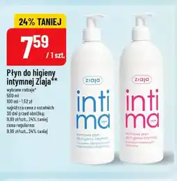 Polomarket Płyn do higieny intymnej Ziaja Intima z kwasem laktobionowym oferta
