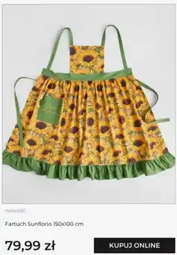 Home&You Fartuch kuchenny home&you Sunflorio 150x100 cm oferta
